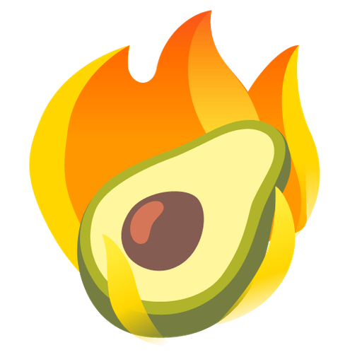 Flaming Avocado
