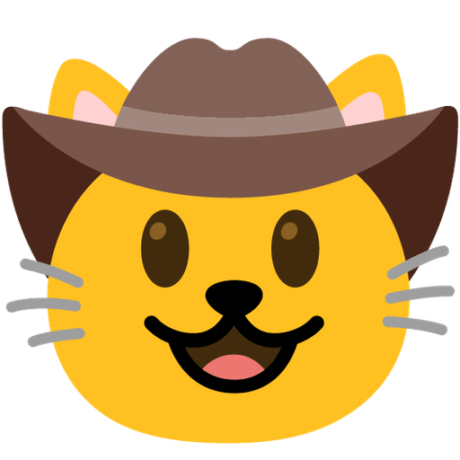 Cowboy Cat Combined Emoji